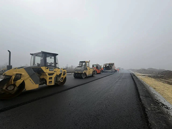 На участке реконструкции М-4 «Дон» общая готовность искусственных сооружений достигла 50%