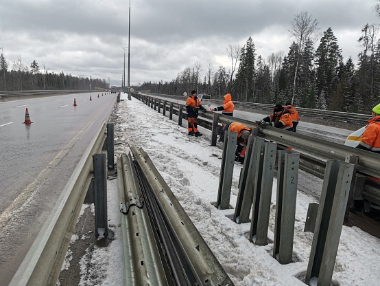 Regular drill aimed at alleviating the aftermath of car accidents took place on the M-11 highway